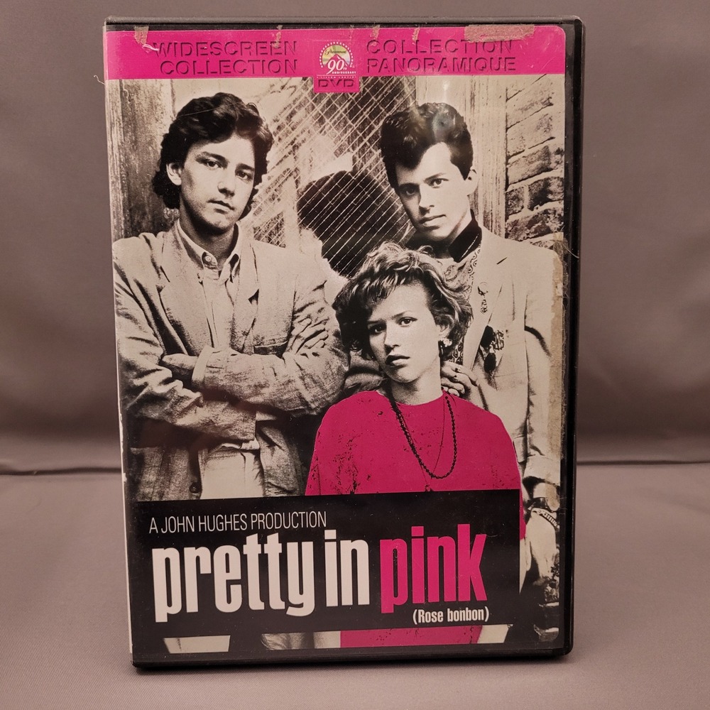 Pretty in Pink (DVD, 2002, Widescreen) Ringwald McCarthy Cryer Spader